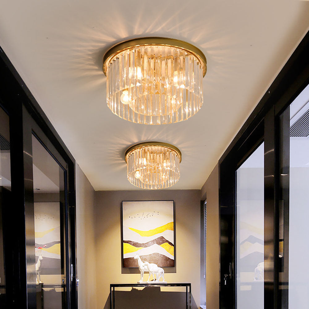 Plafonnier Sorionne en cristal