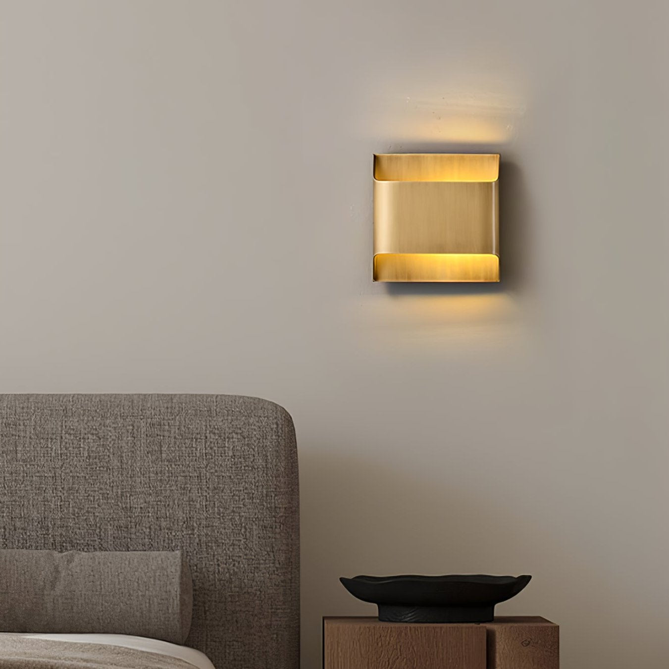 Applique murale Clairval en laiton
