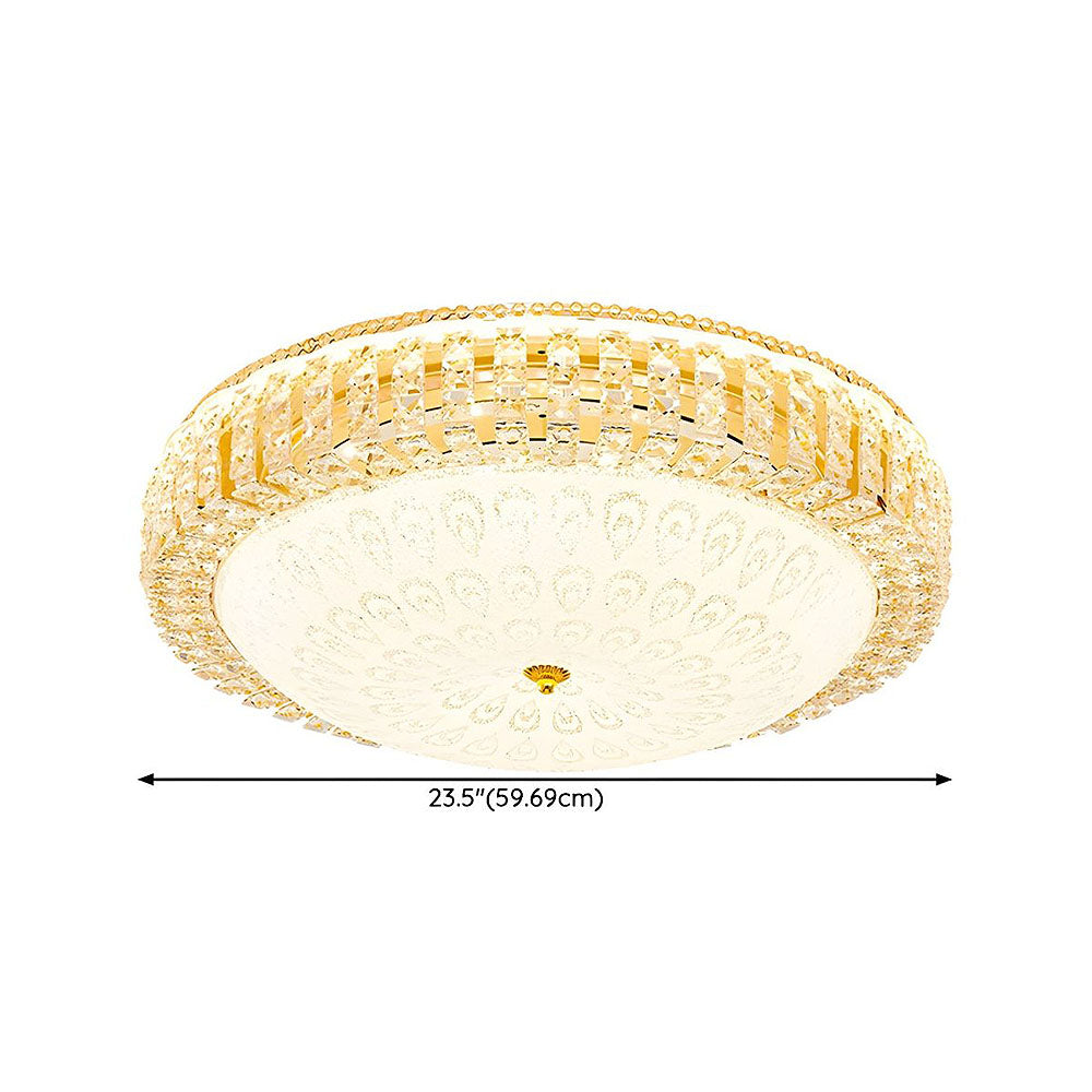 Plafonnier Montelune en cristal