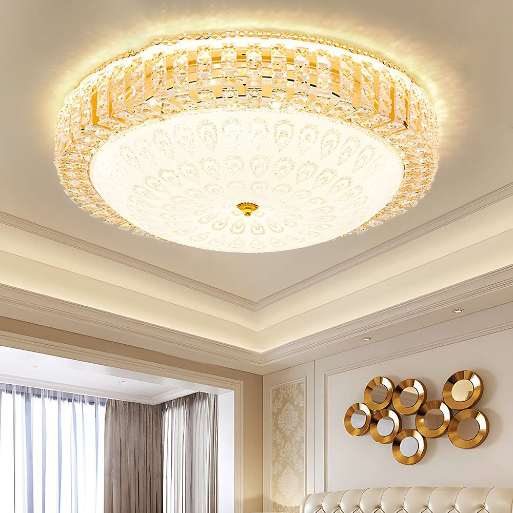 Plafonnier Montelune en cristal