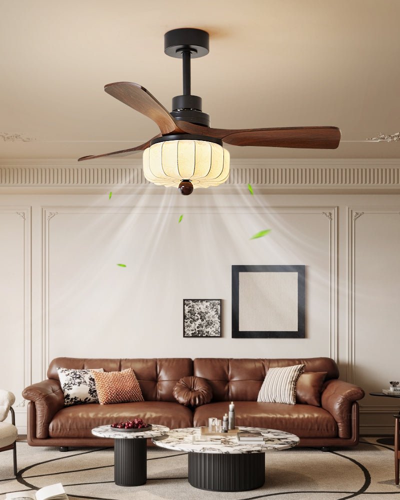Plafonnier ventilateur vintage Orclova