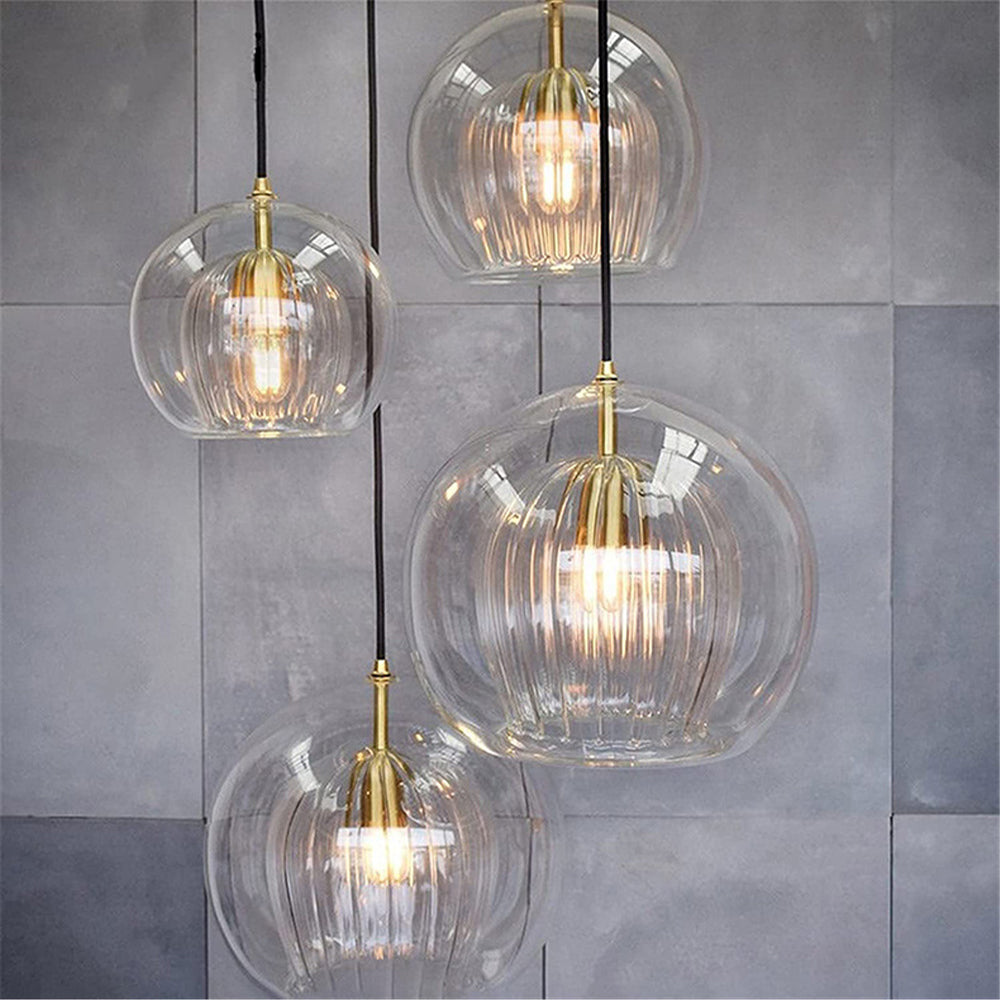 Suspension globe Rosravvaux