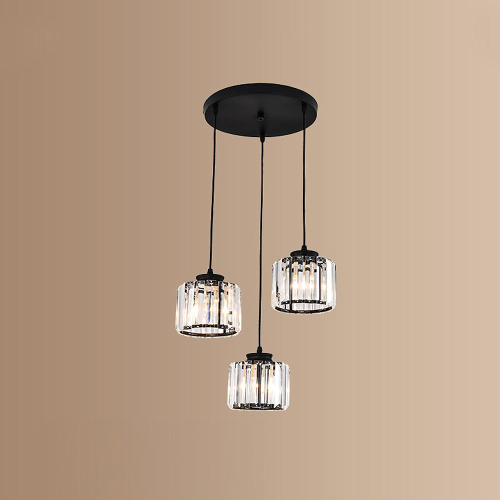 Suspension Calvionne en cristal