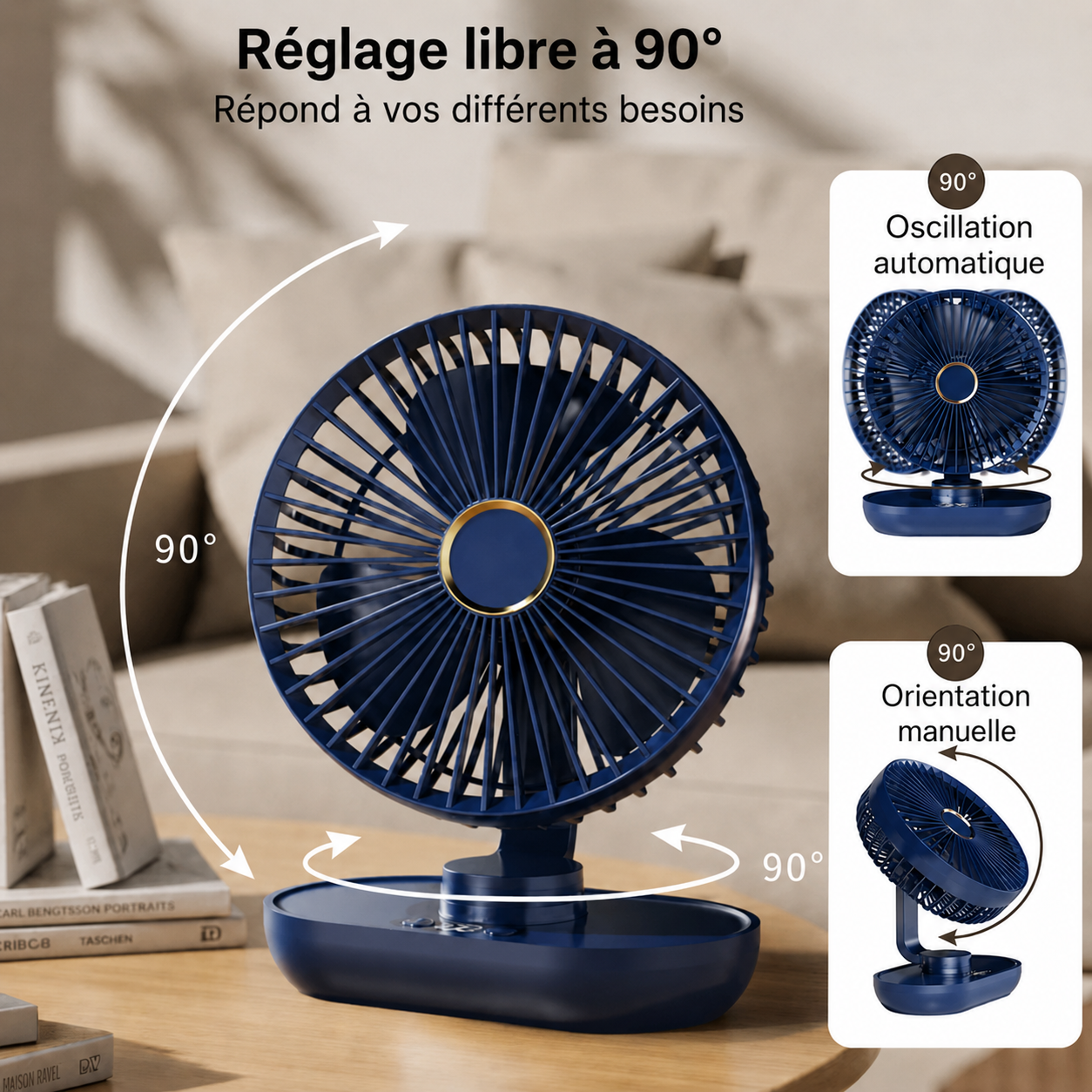 Ventilateur de bureau Valreline