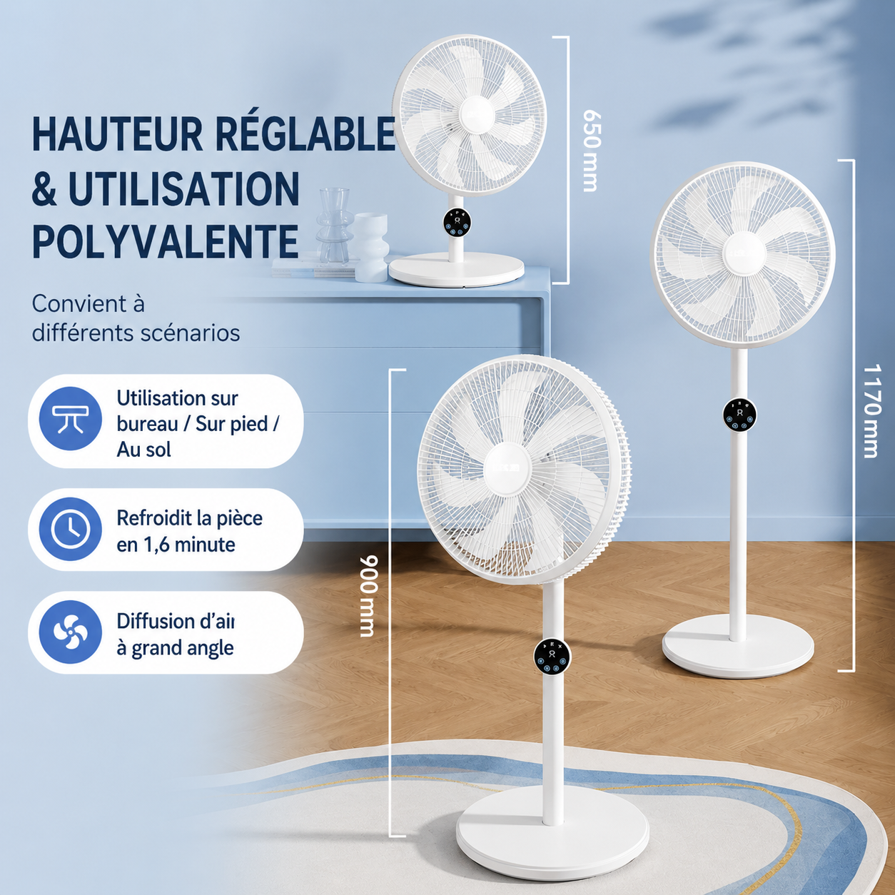 Ventilateur électrique Feinélle
