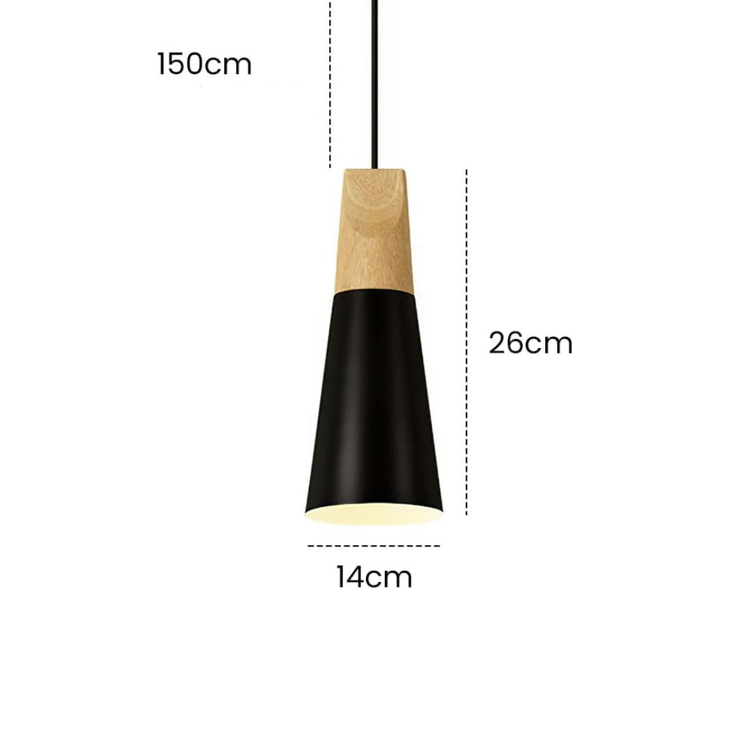 Suspension Miruva en bois