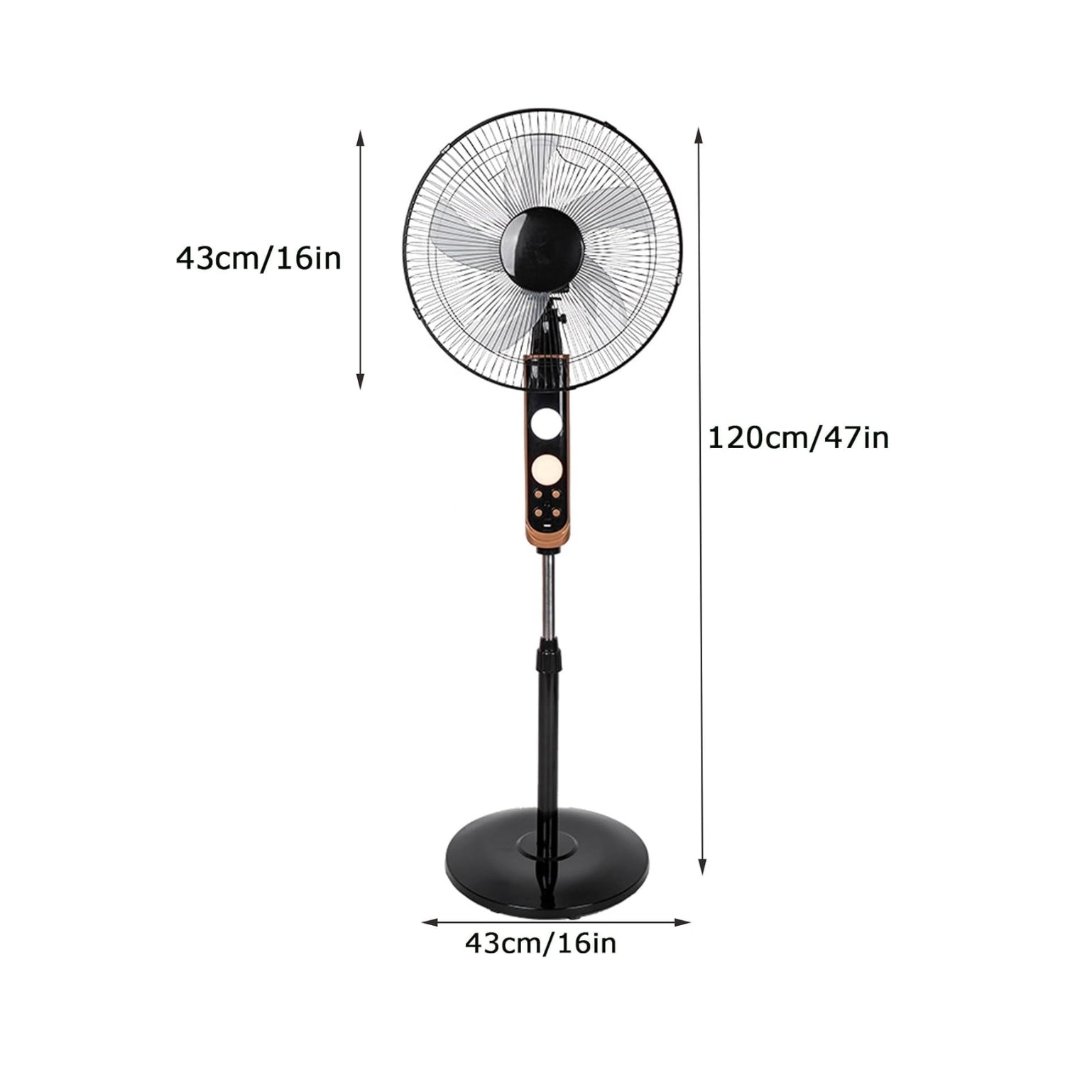 Ventilateur sur pied Duavimo