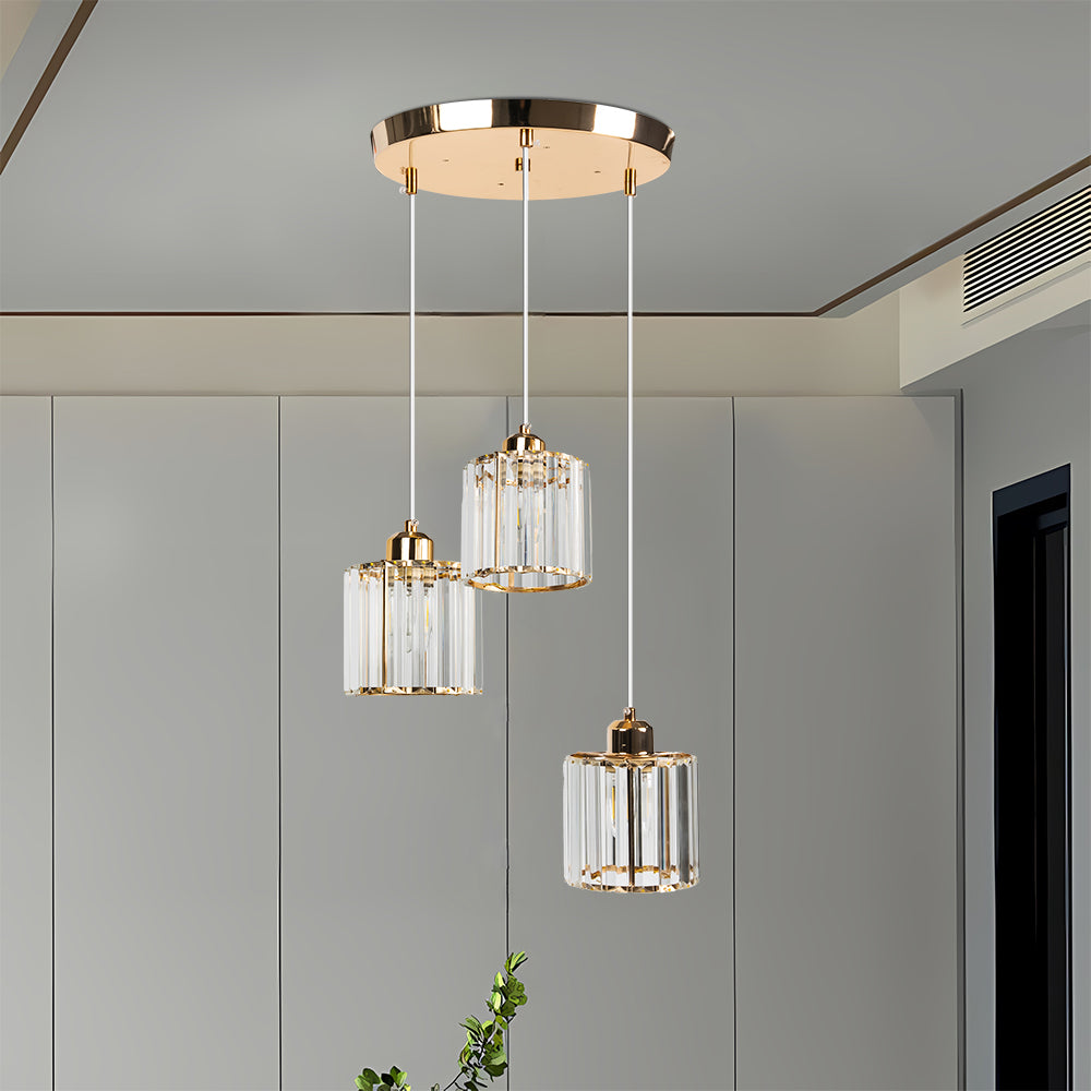 Suspension Calvionne en cristal