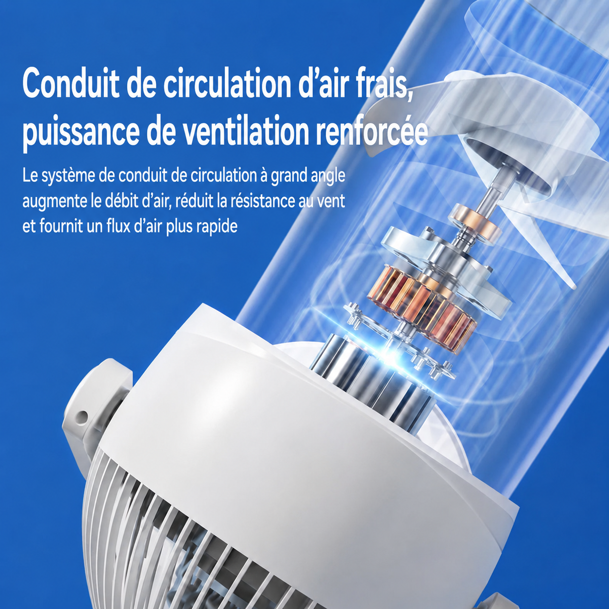 Ventilateur de bureau Félelalis
