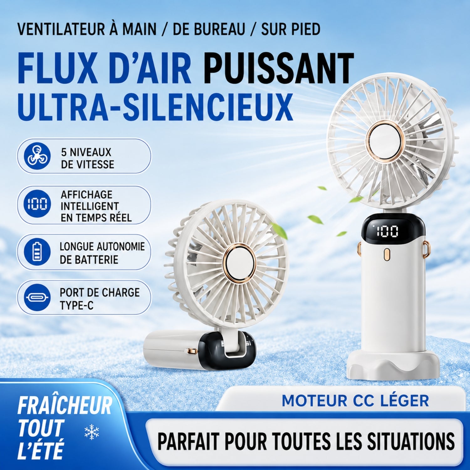 Ventilateur pliable Soervigne