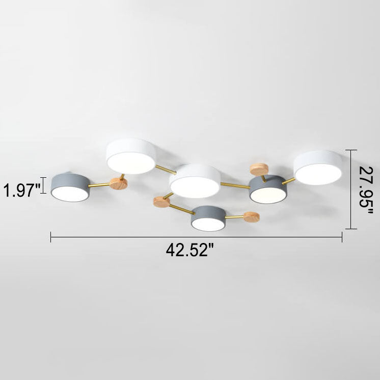 Plafonnier minimaliste Arelléline