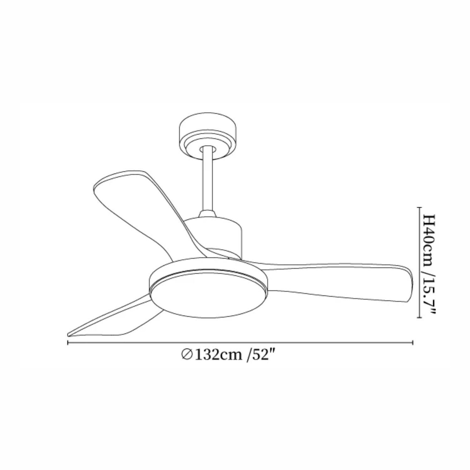 Plafonnier ventilateur Ouvigne