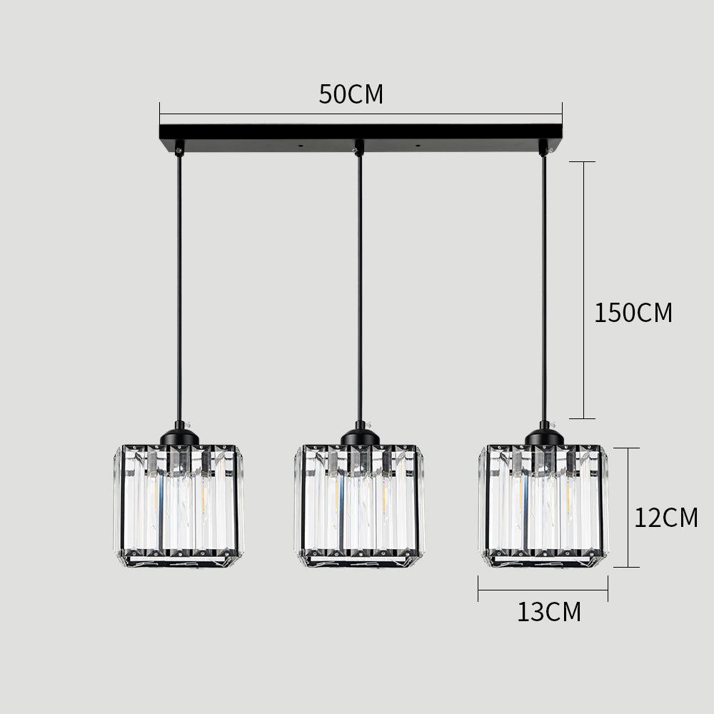 Suspension Calvionne en cristal