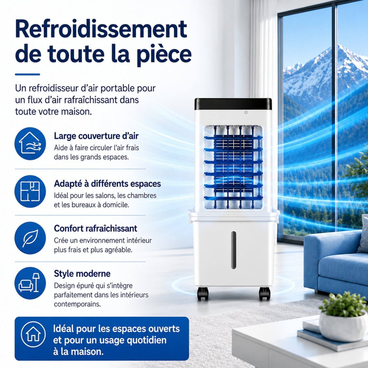 Rafraîchisseur d’air Noaréa