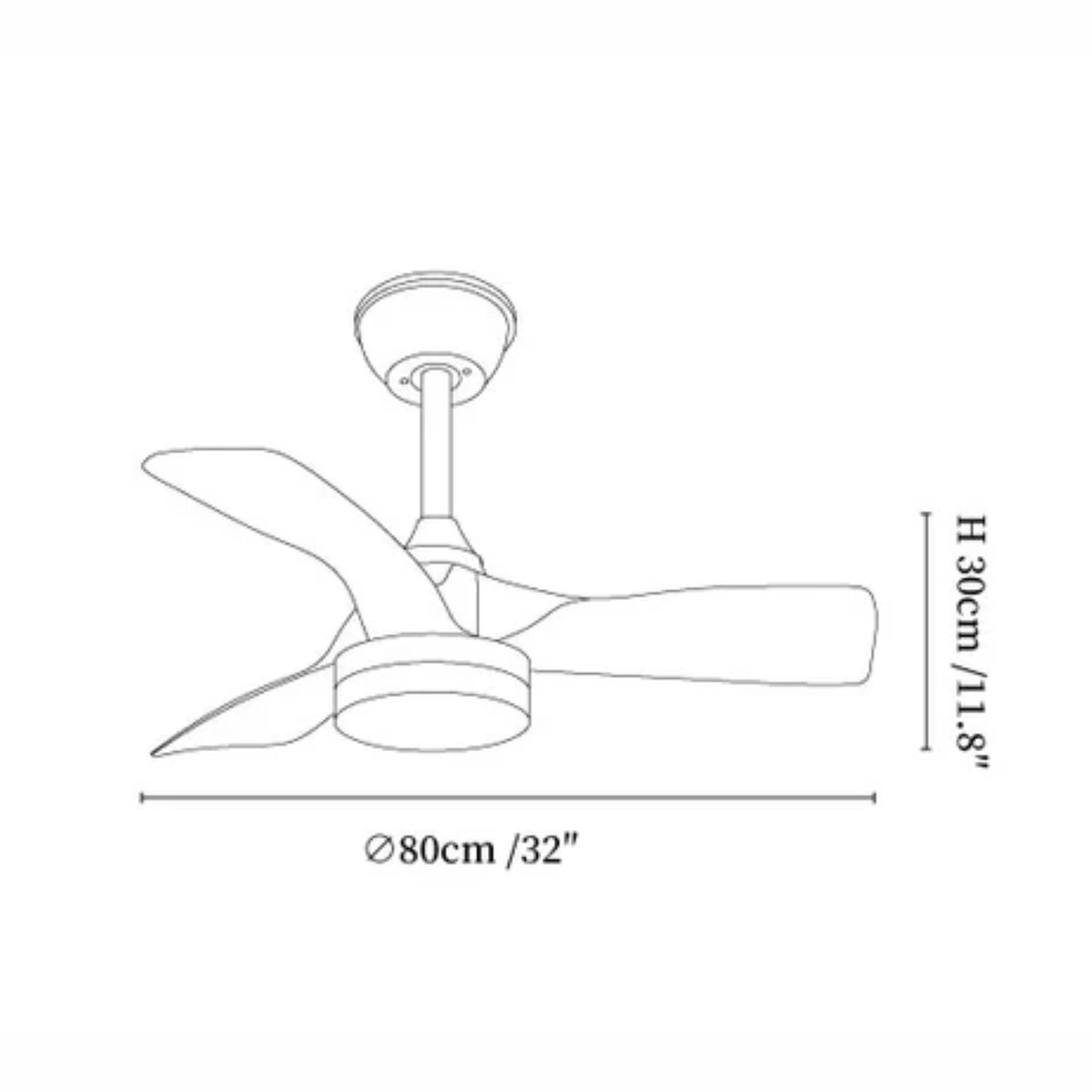 Plafonnier ventilateur moderne Sorliorvauxel