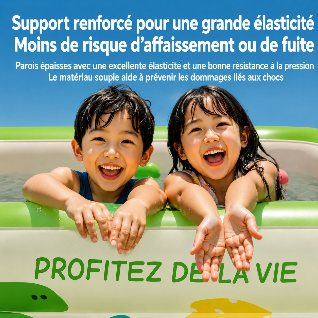 Piscine gonflable extérieure Mararico