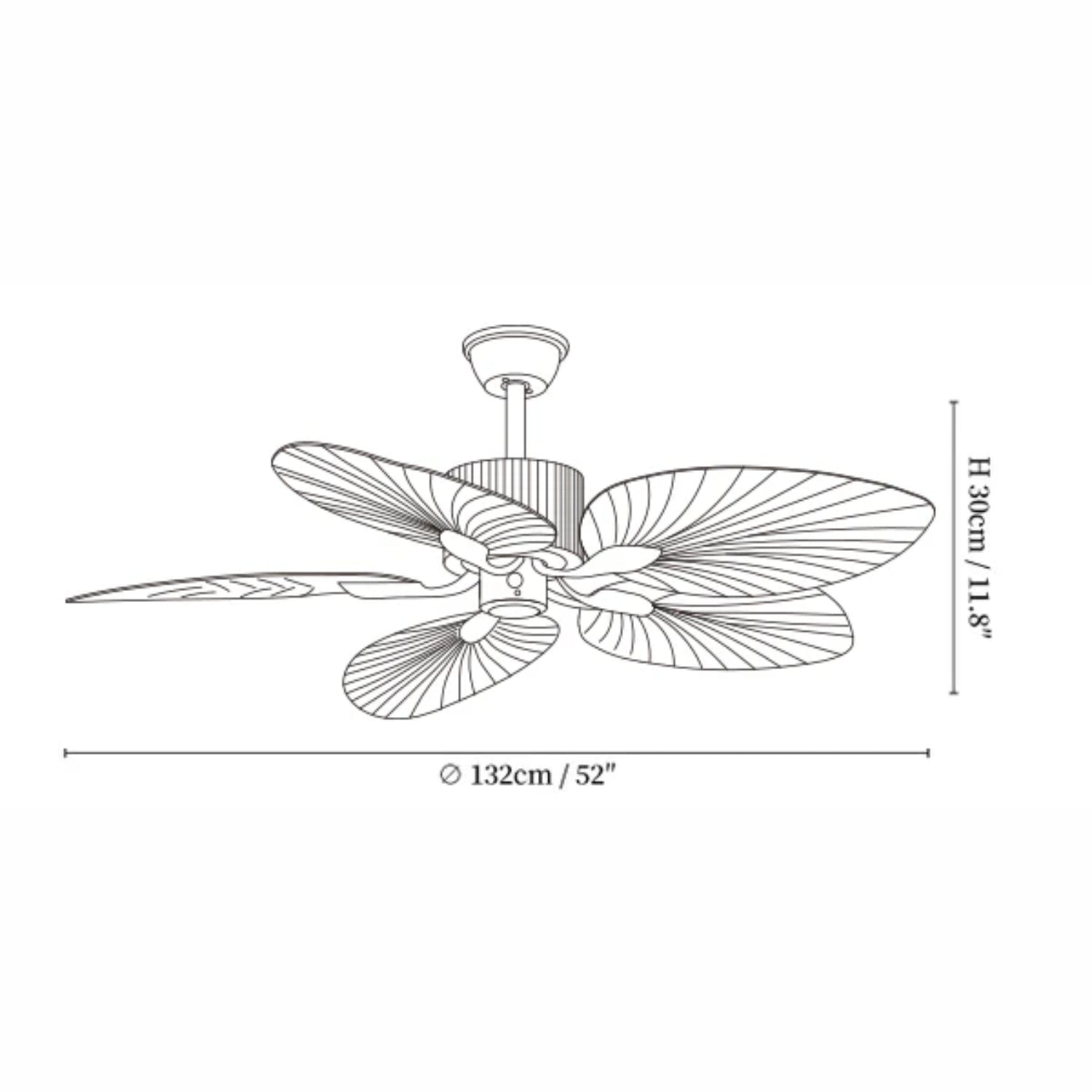 Plafonnier ventilateur Raavel