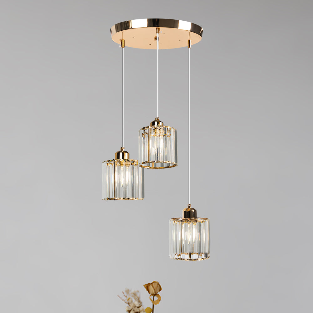 Suspension Calvionne en cristal