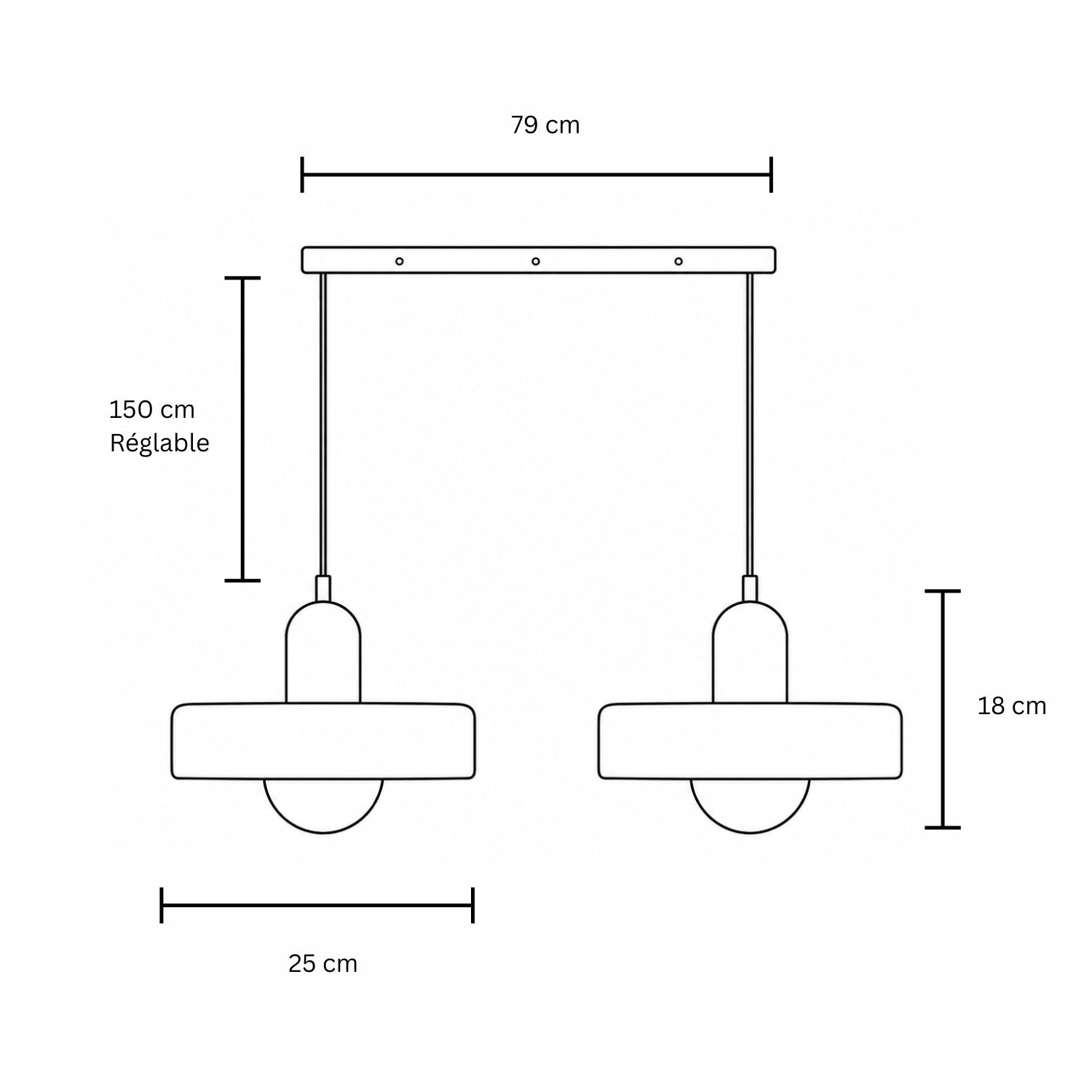 Suspension double Novéa