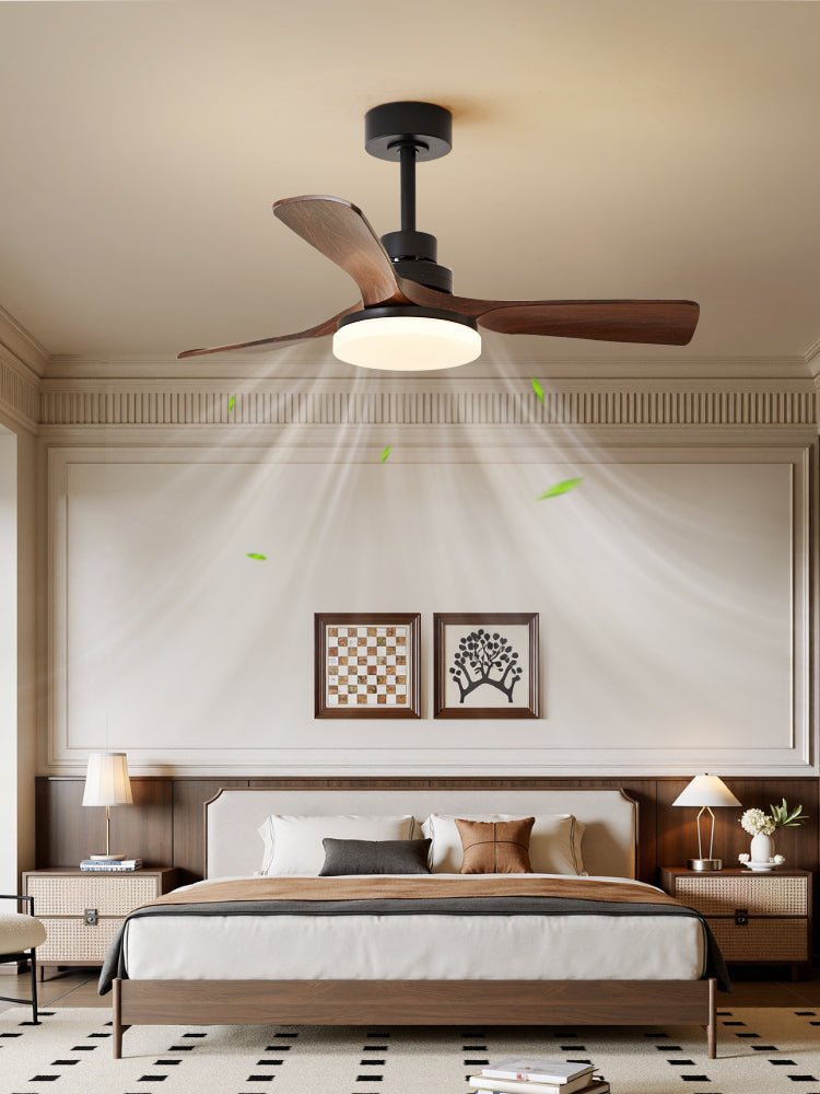 Plafonnier ventilateur moderne Sorlunon