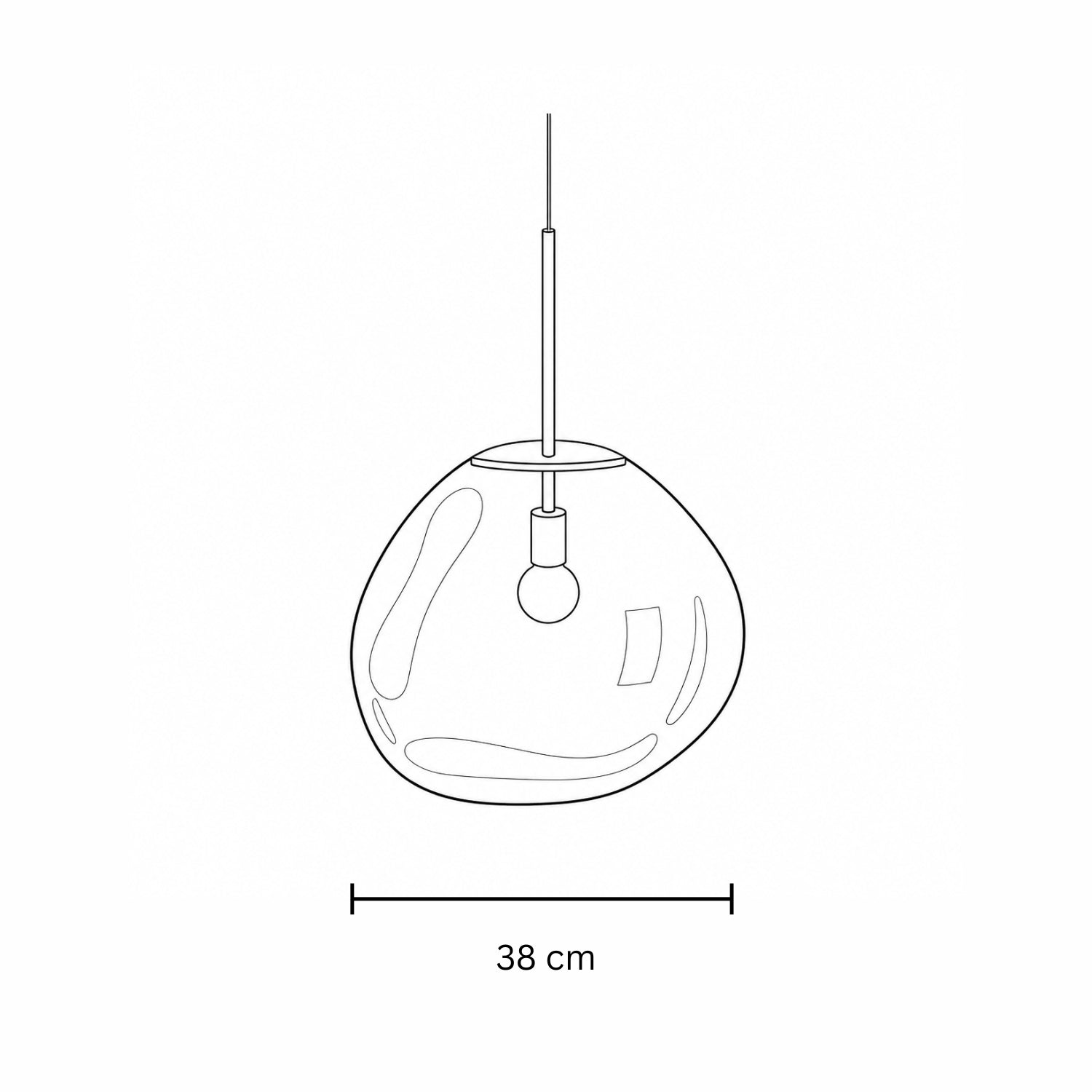 Suspension Luméa