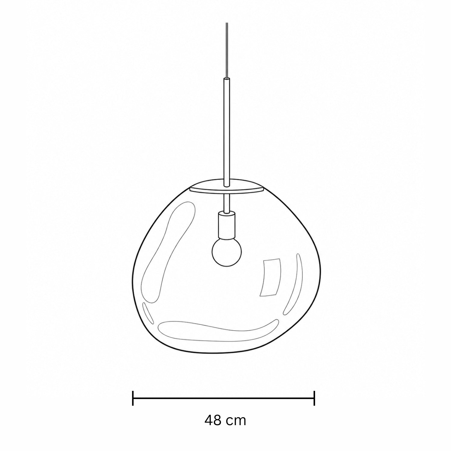 Suspension Luméa