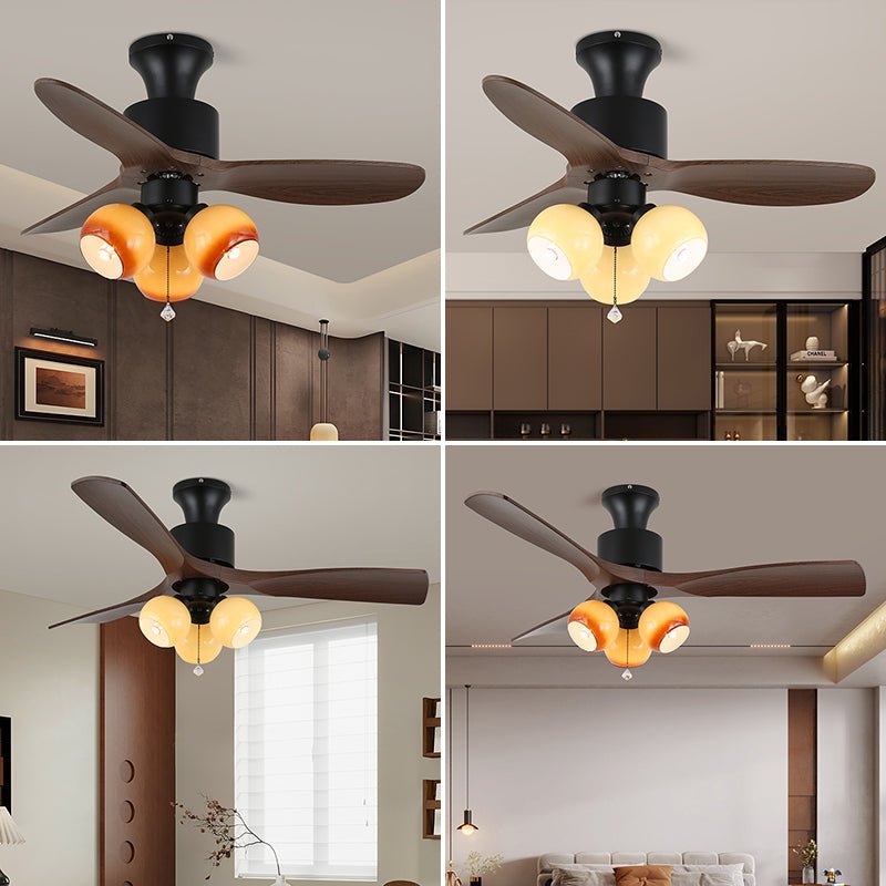Plafonnier ventilateur vintage Leonmont