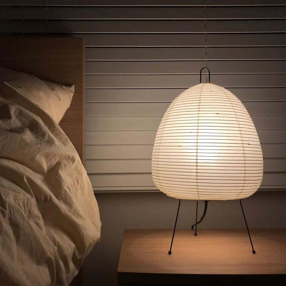Lampe de table japonaise Pélvionalis