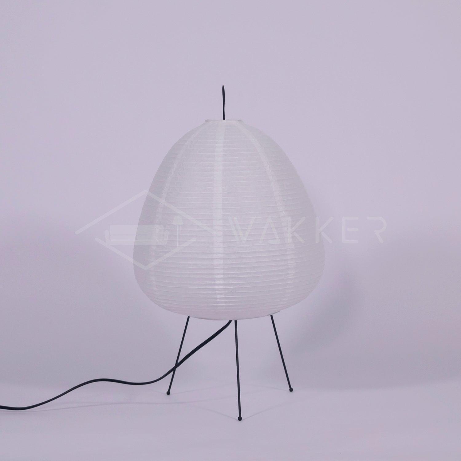 Lampe de table japonaise Pélvionalis