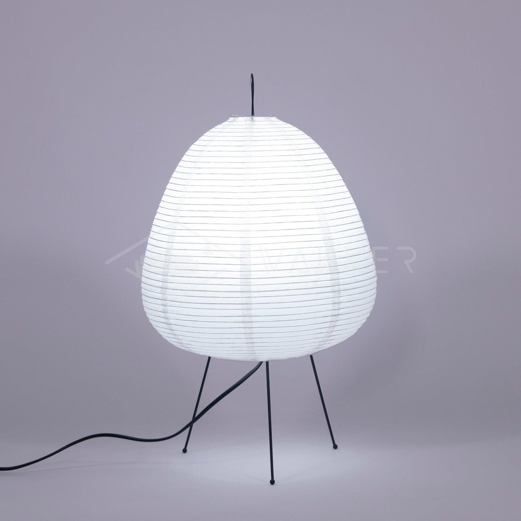 Lampe de table japonaise Pélvionalis