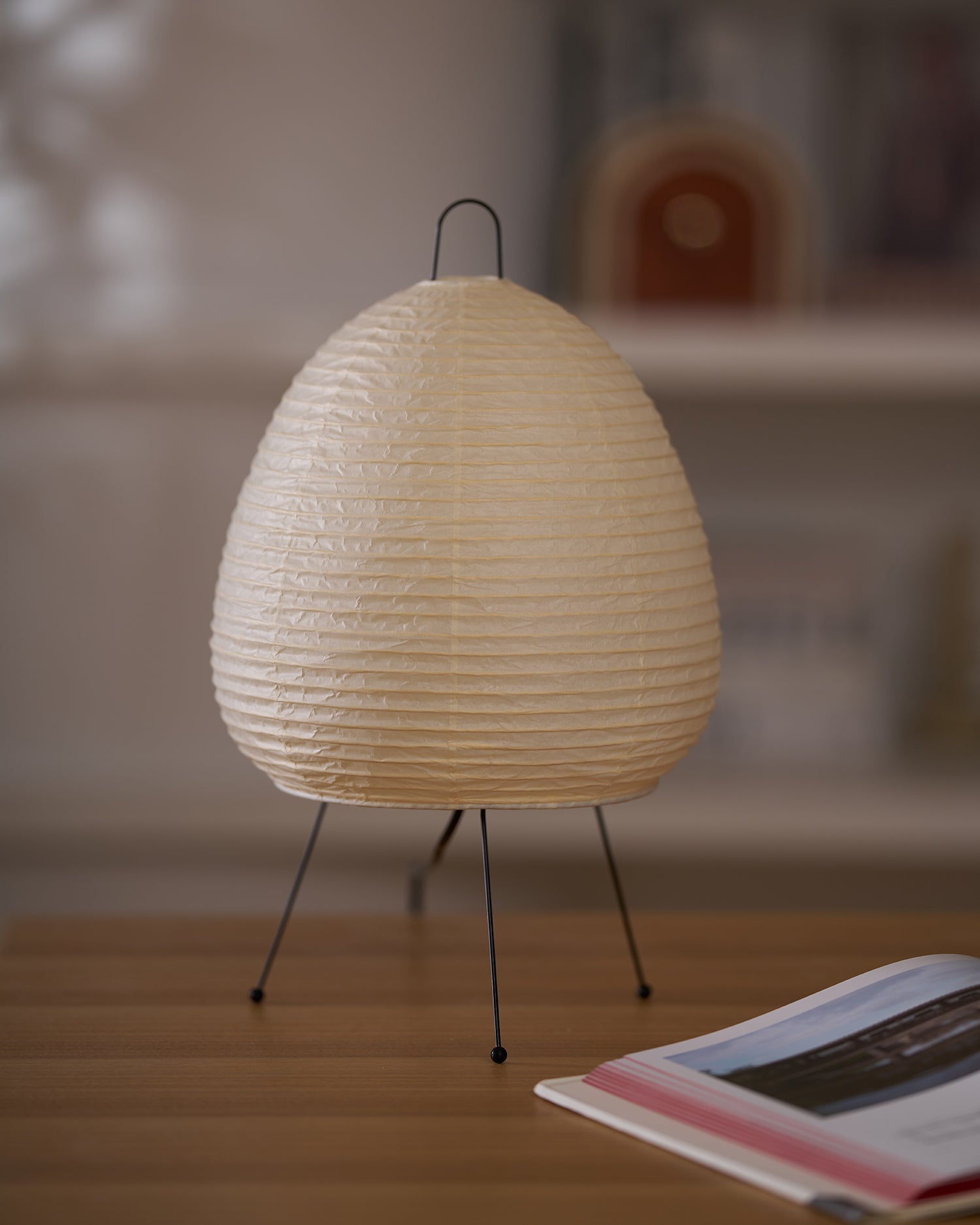 Lampe de table japonaise Pélvionalis