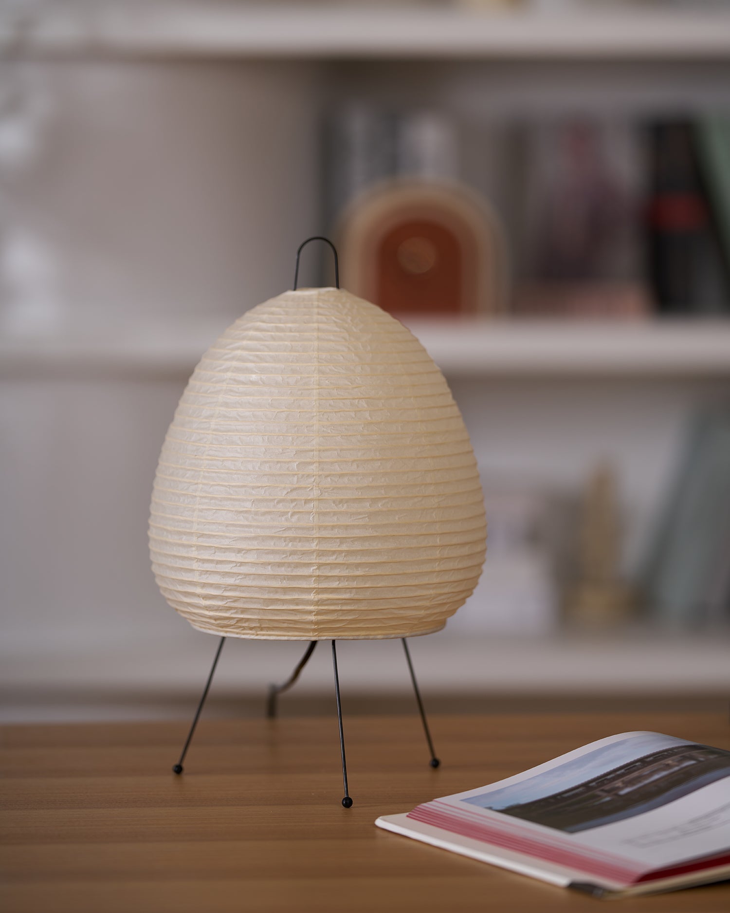 Lampe de table japonaise Pélvionalis
