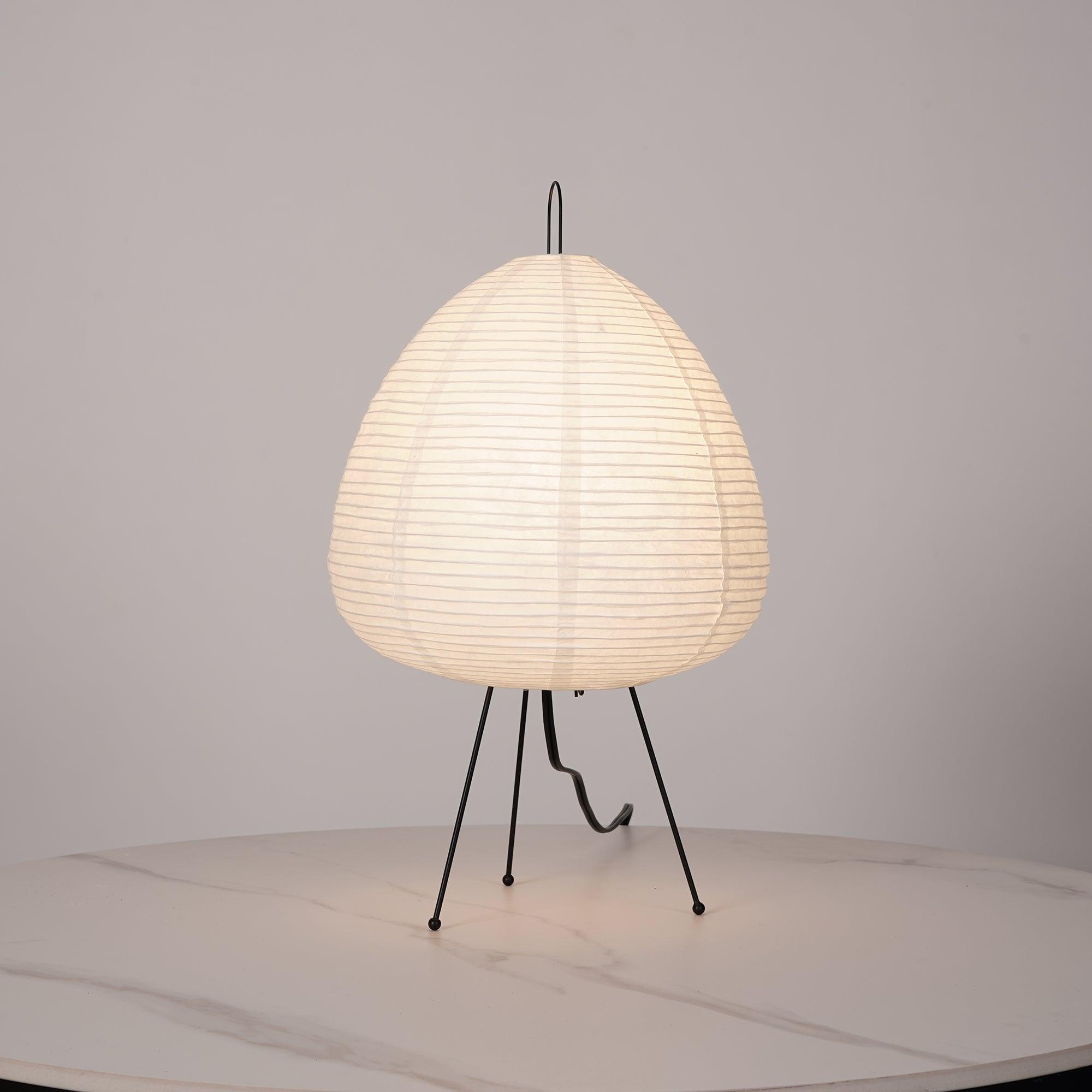 Lampe de table japonaise Pélvionalis