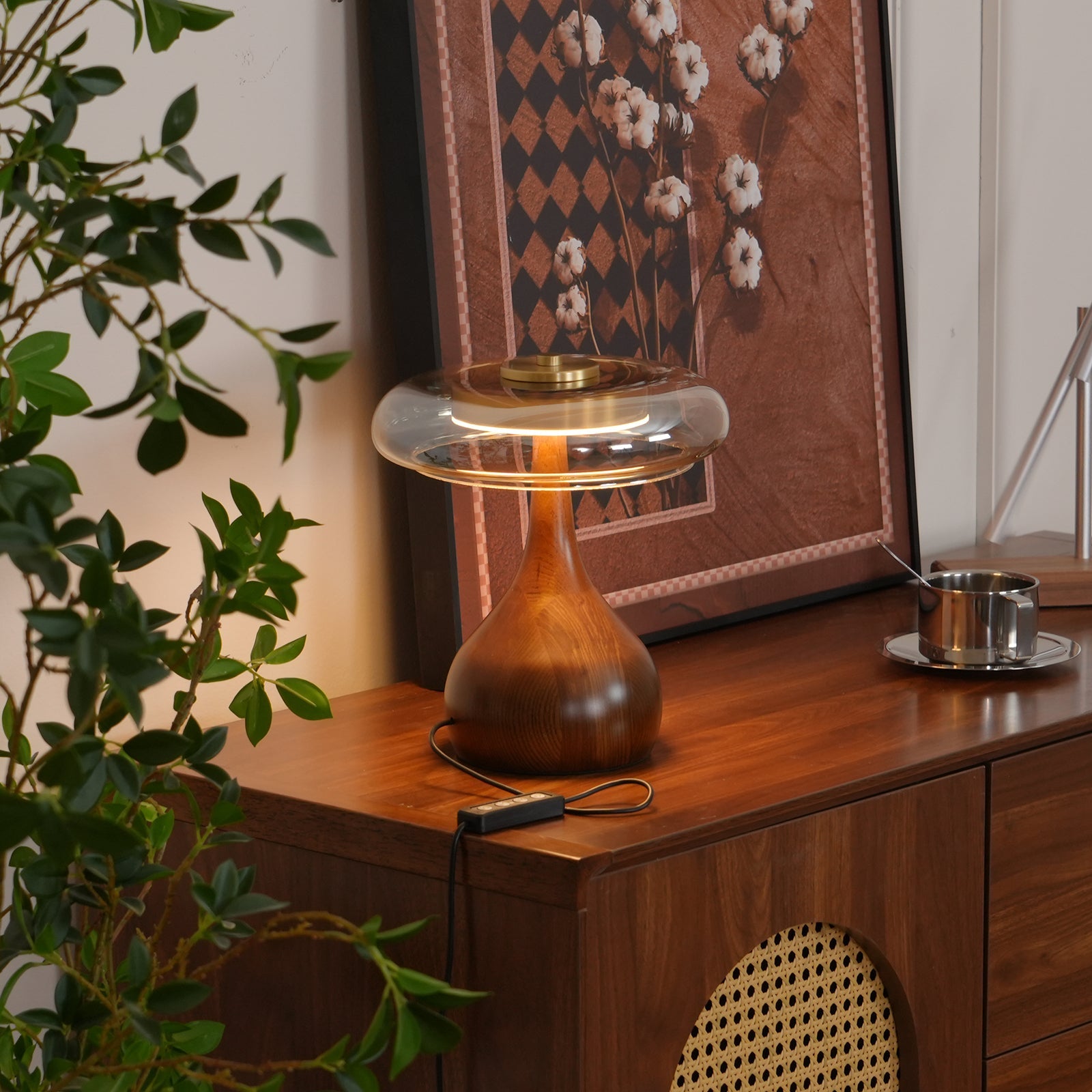 Lampe de table sculpturale Beiris