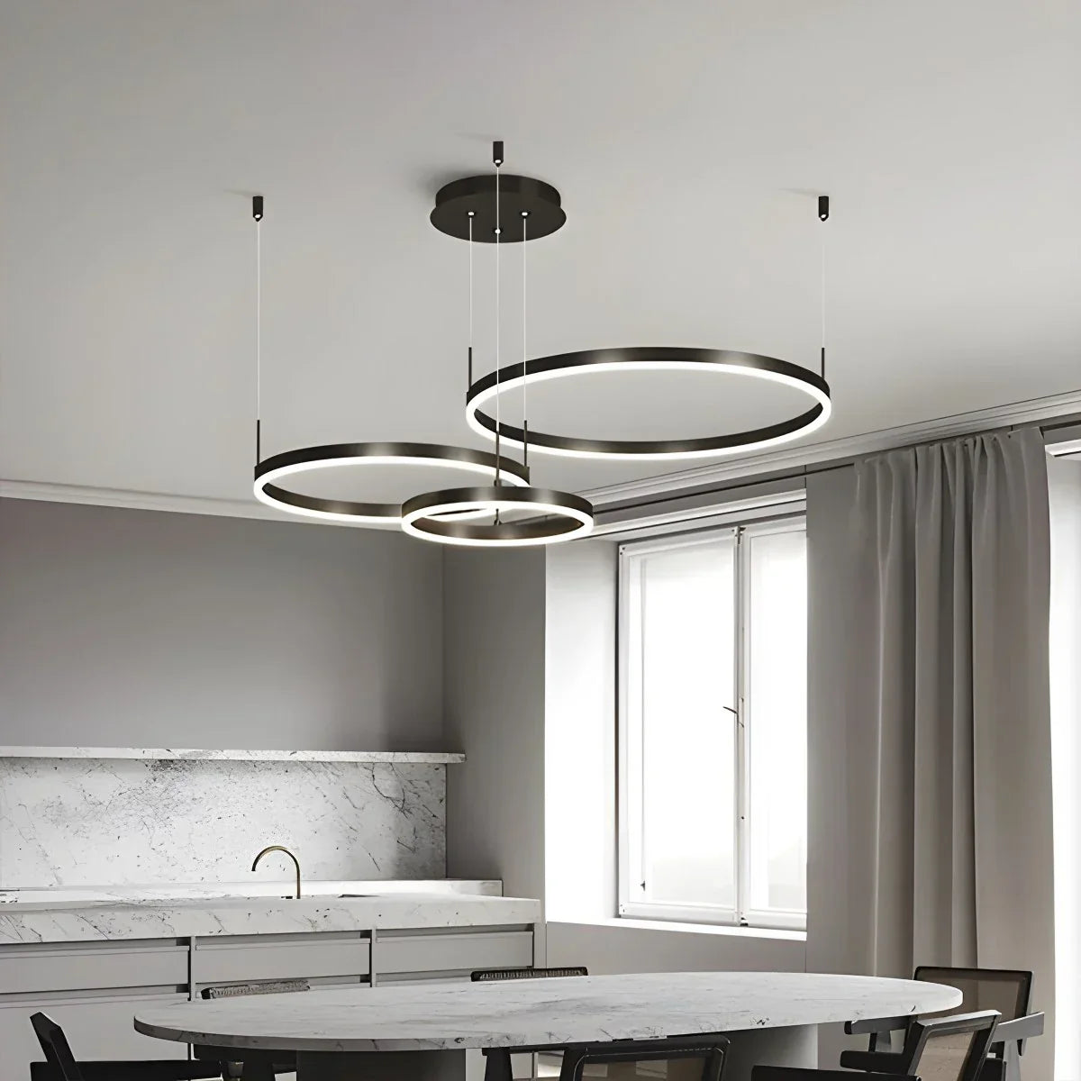 Suspension annulaire Lacienne