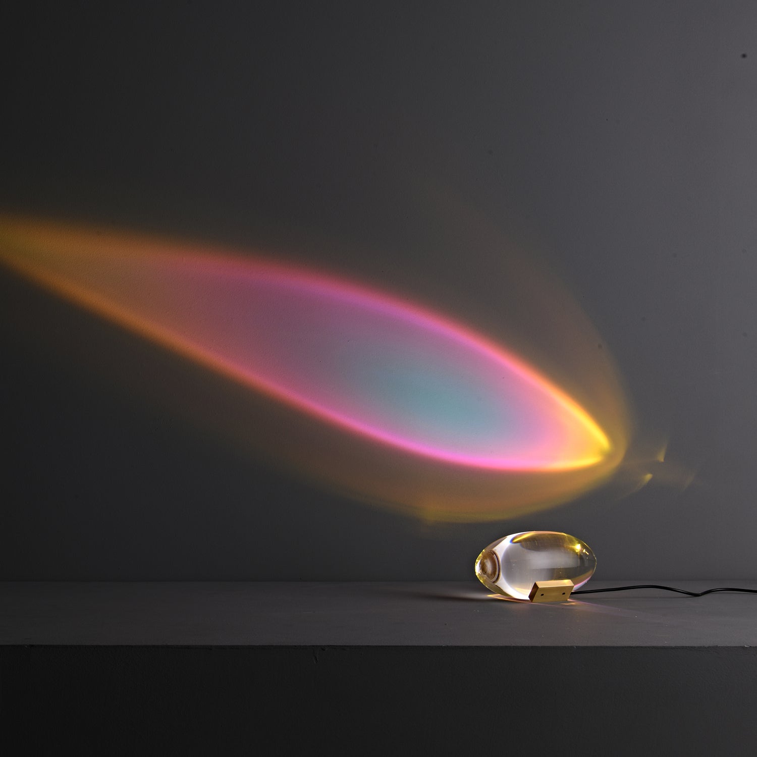 Lampe de table Velionne en cristal