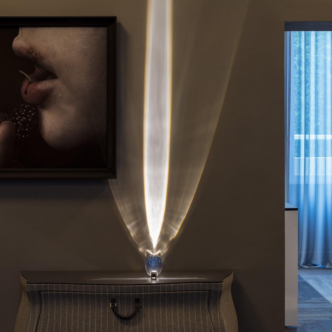 Lampe de table Velionne en cristal