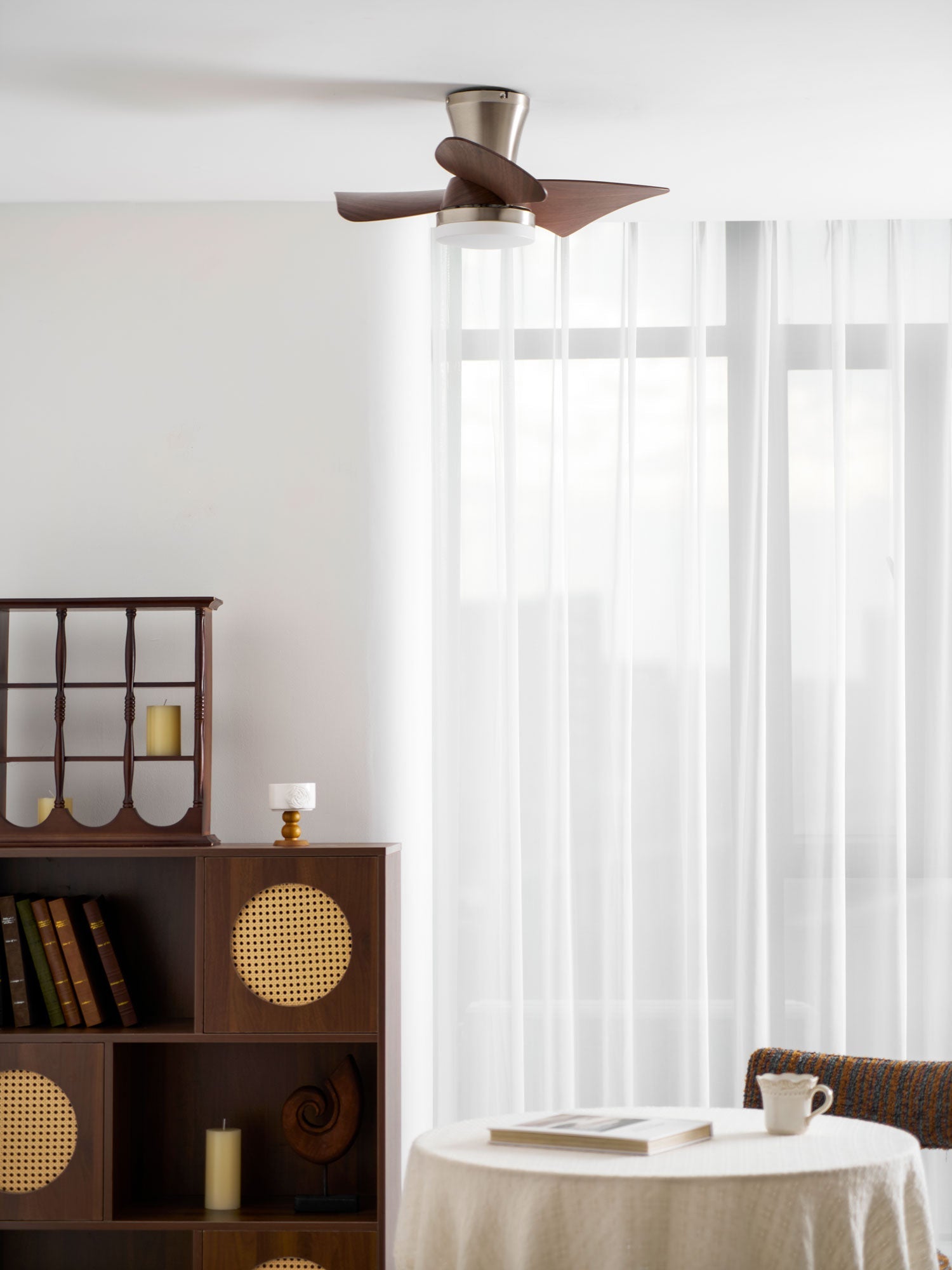 Plafonnier ventilateur Sorielis