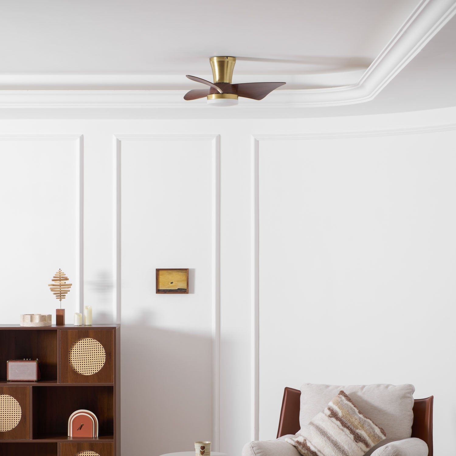 Plafonnier ventilateur Sorielis