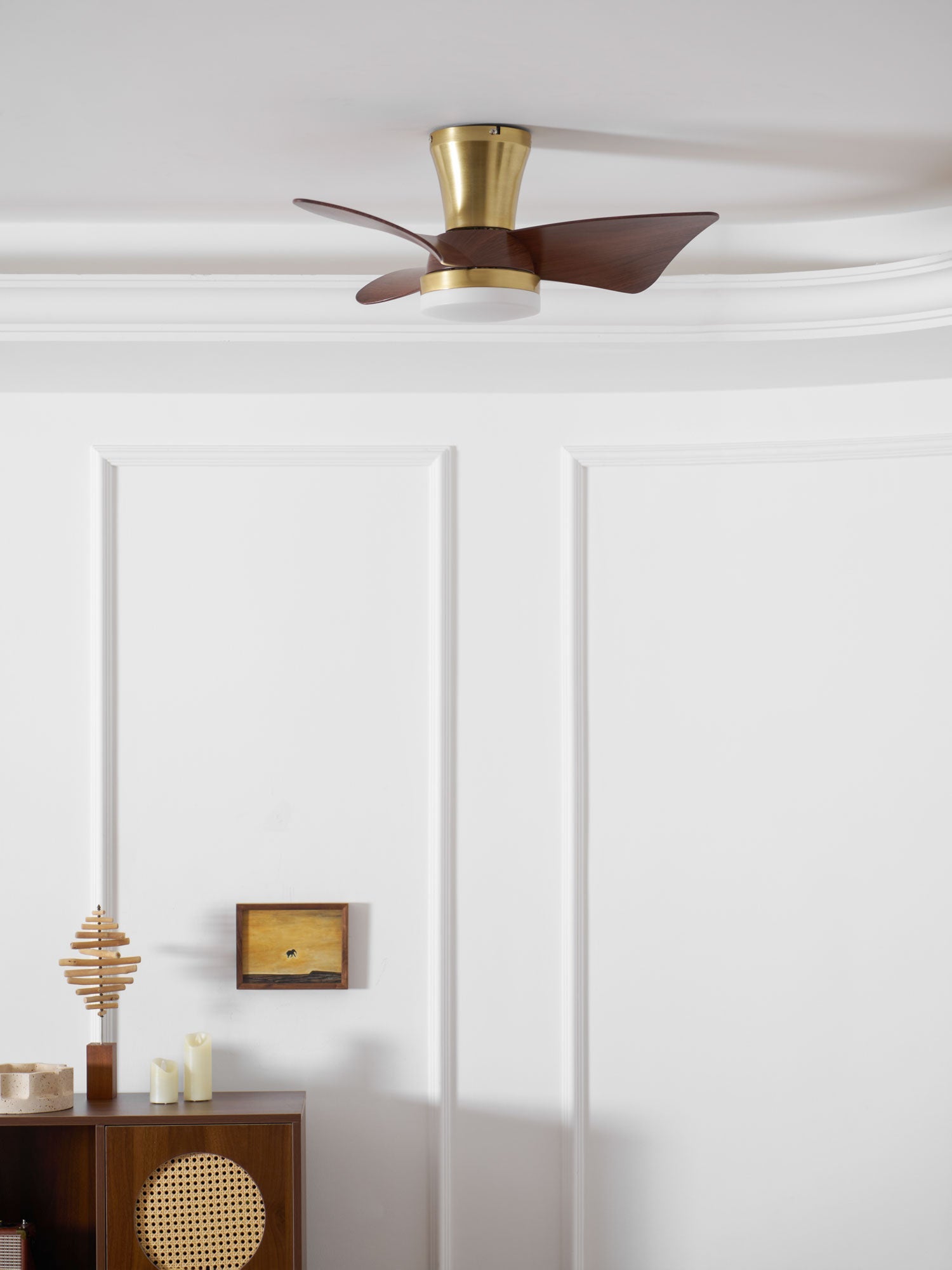 Plafonnier ventilateur Sorielis