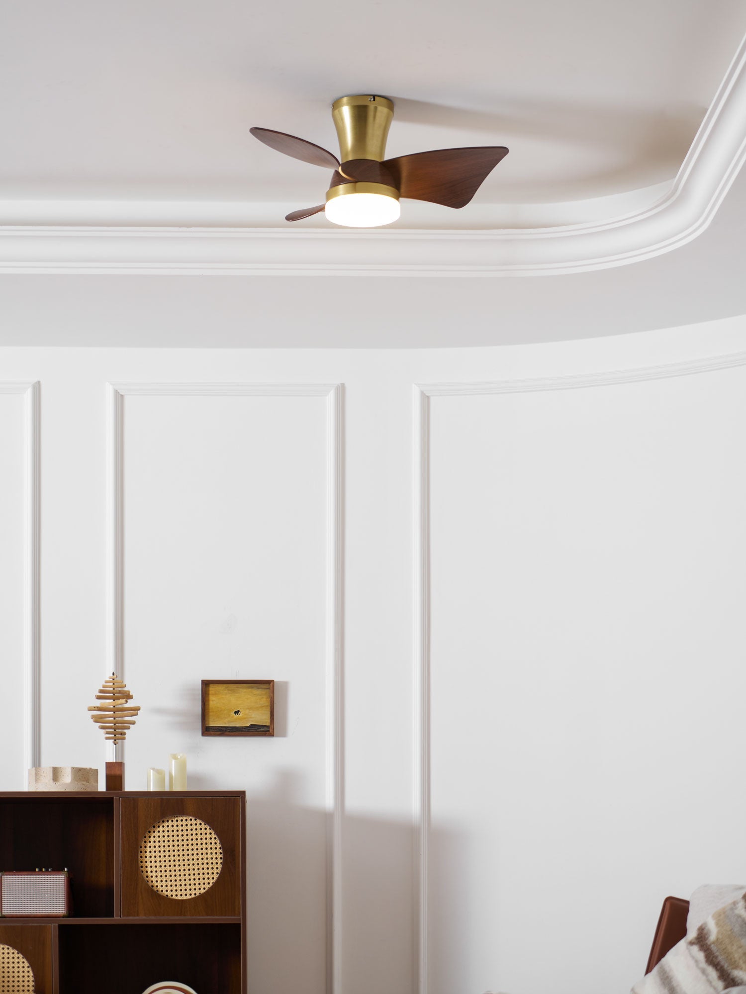Plafonnier ventilateur Sorielis