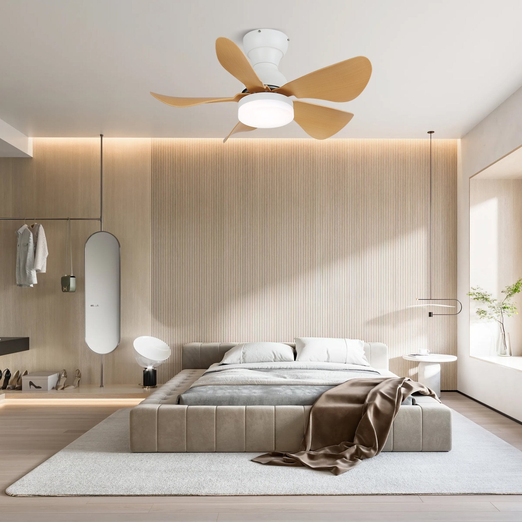 Plafonnier ventilateur Jalienos