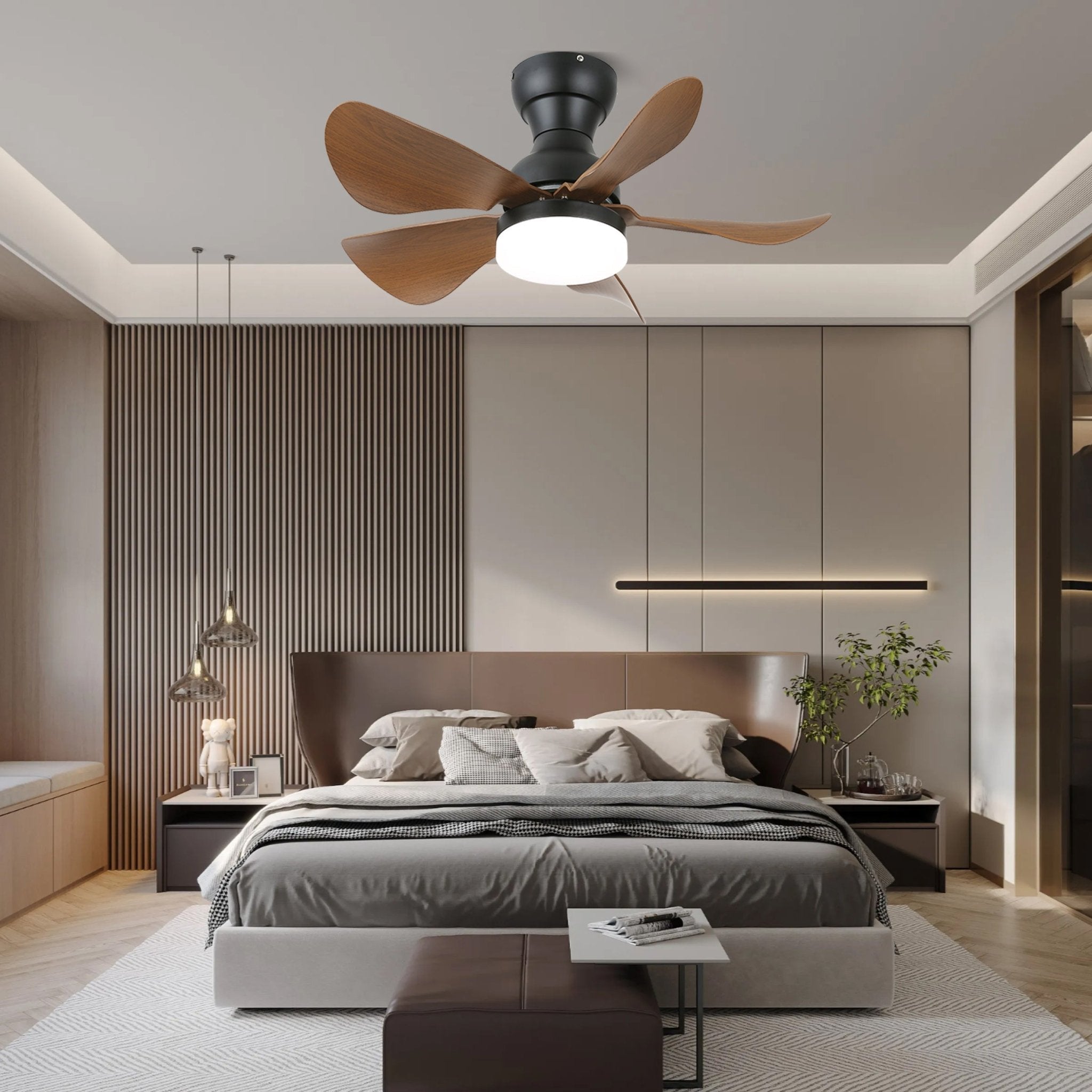 Plafonnier ventilateur Jalienos