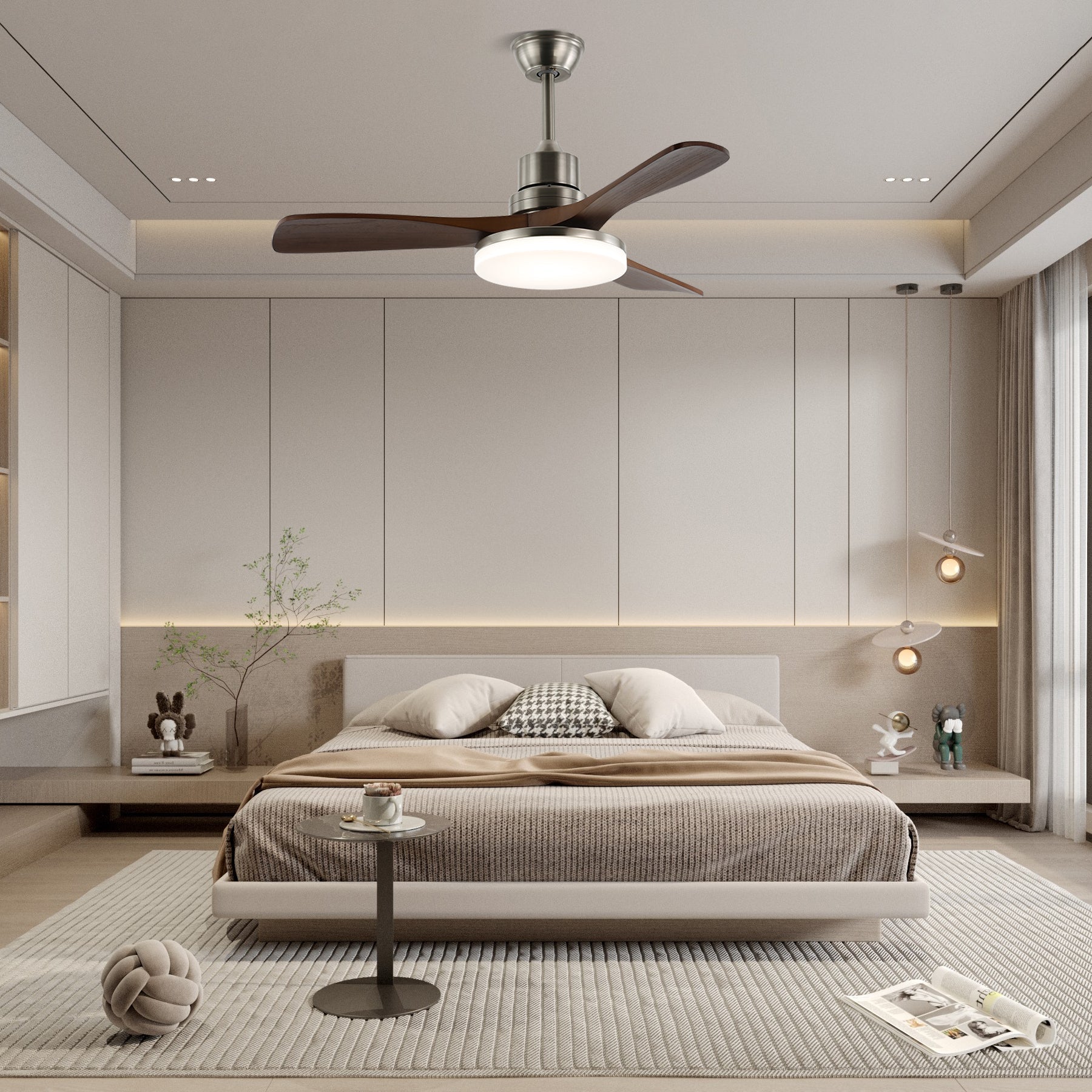Plafonnier ventilateur Delluxor