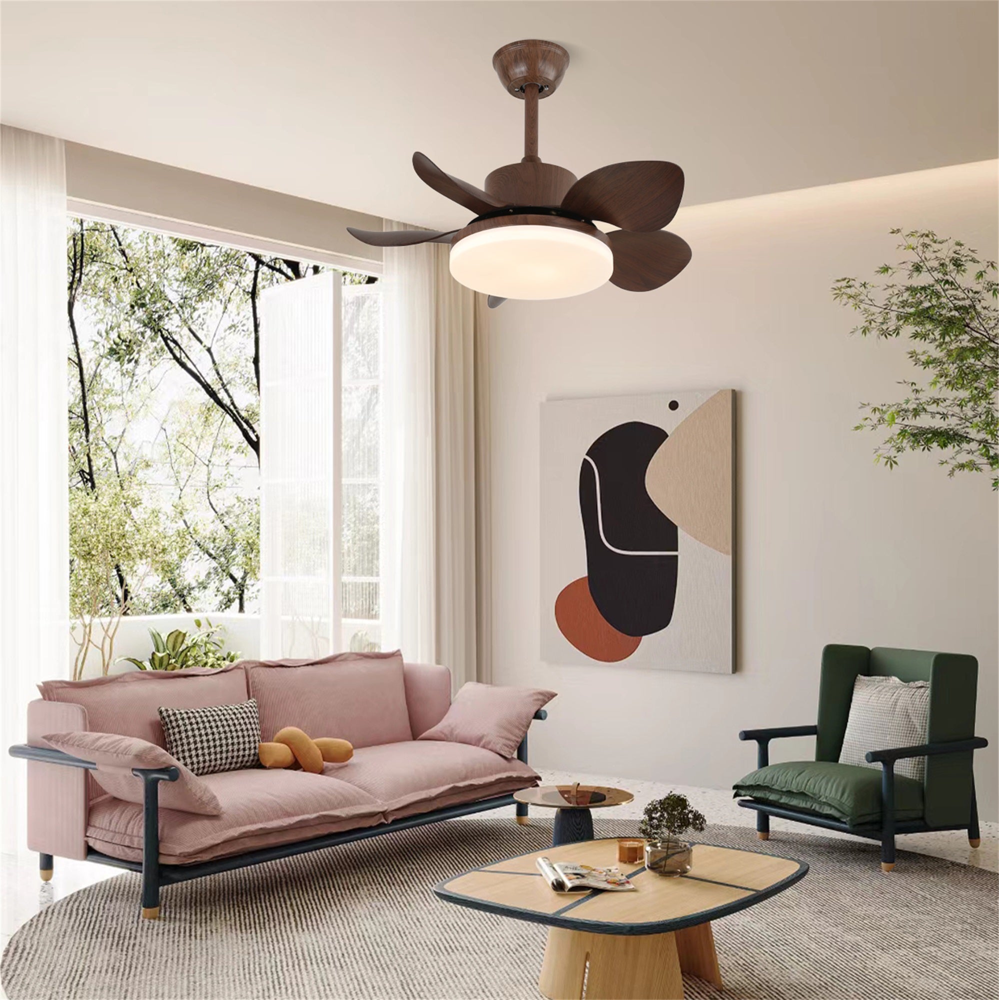 Plafonnier ventilateur Lilienova