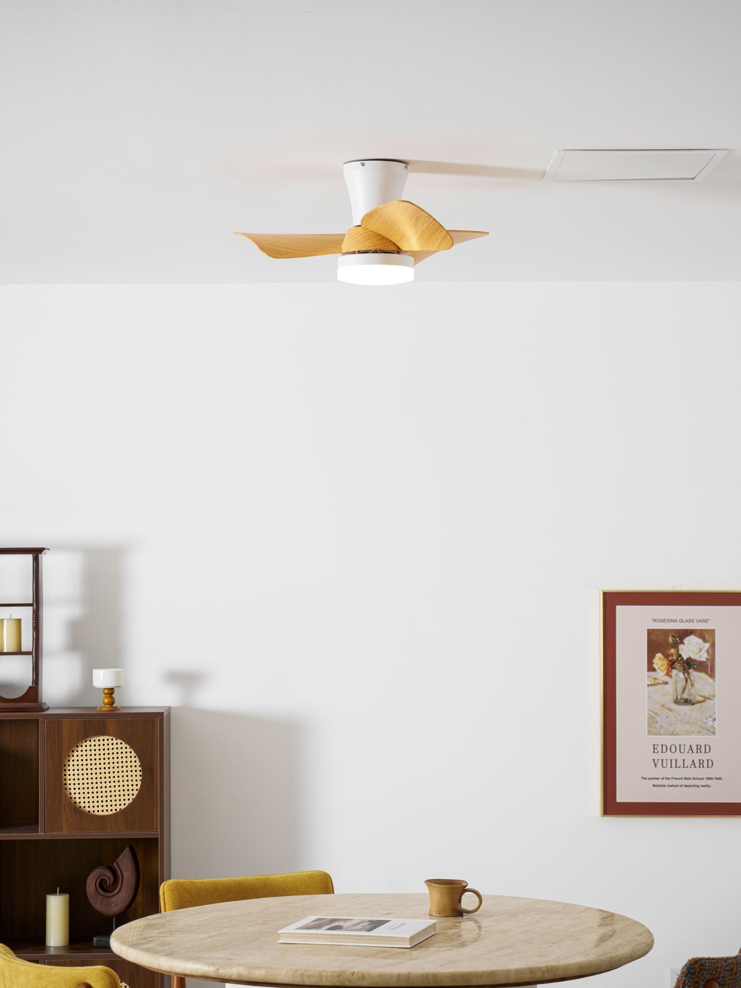Plafonnier ventilateur Taéllya