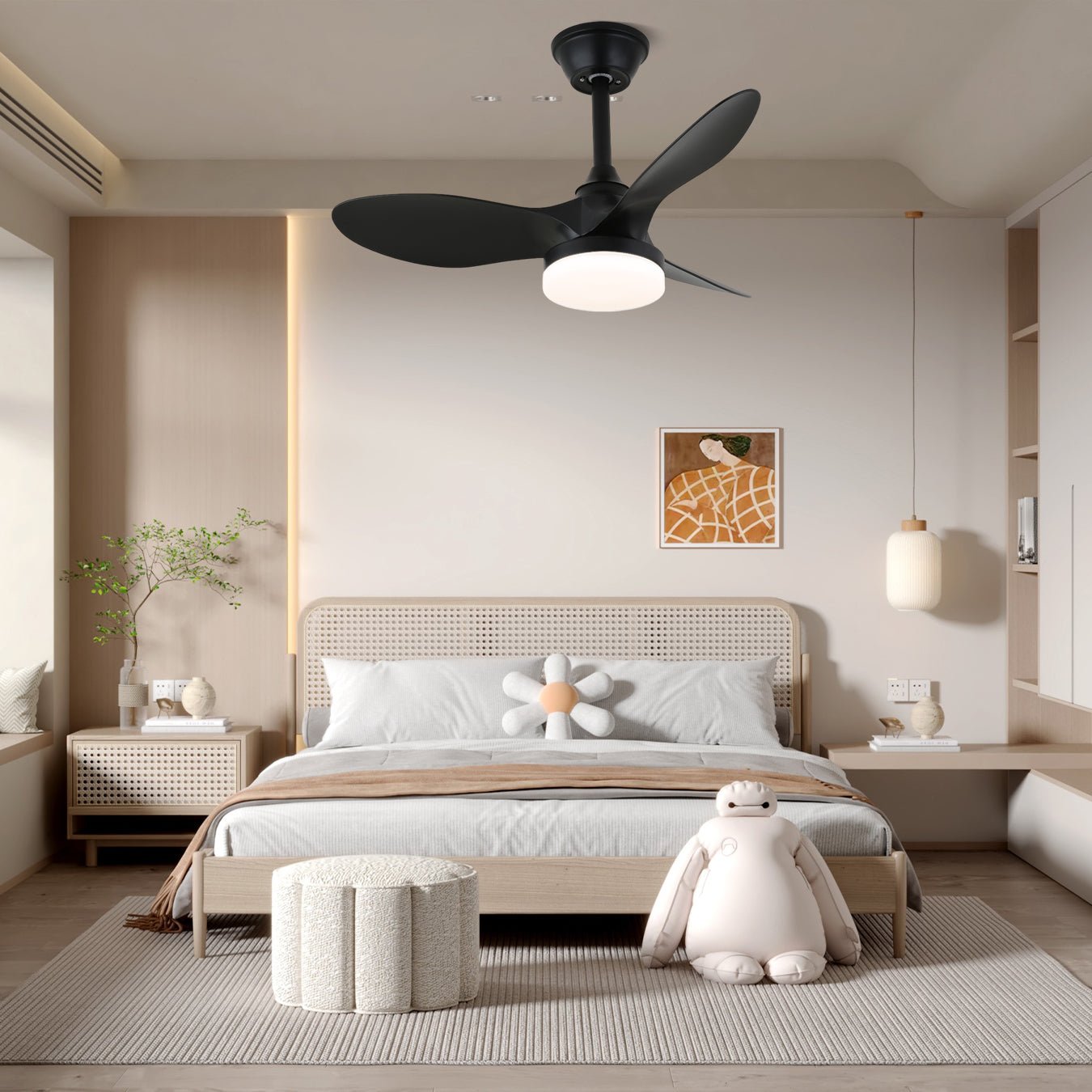 Plafonnier ventilateur Coovévia