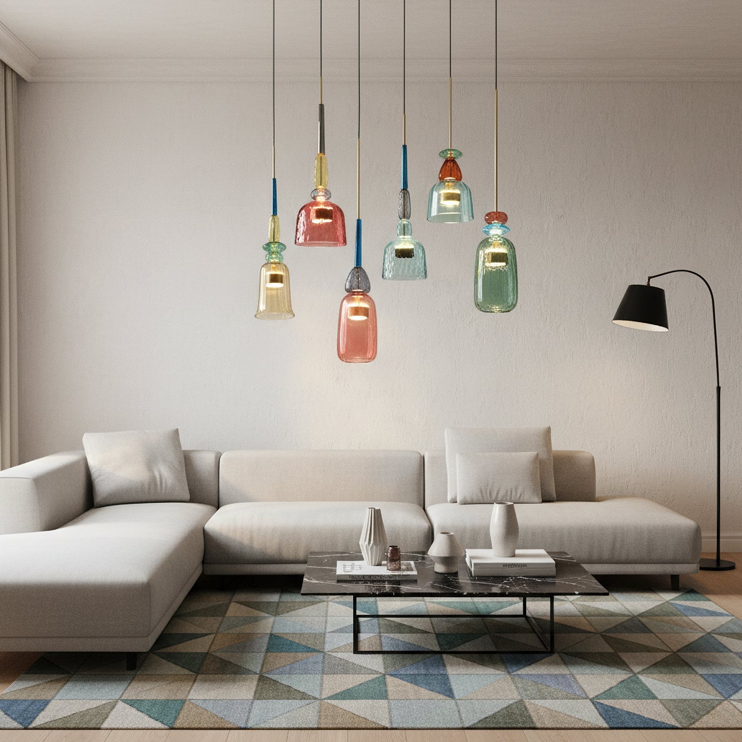 Suspension moderne Olovvian