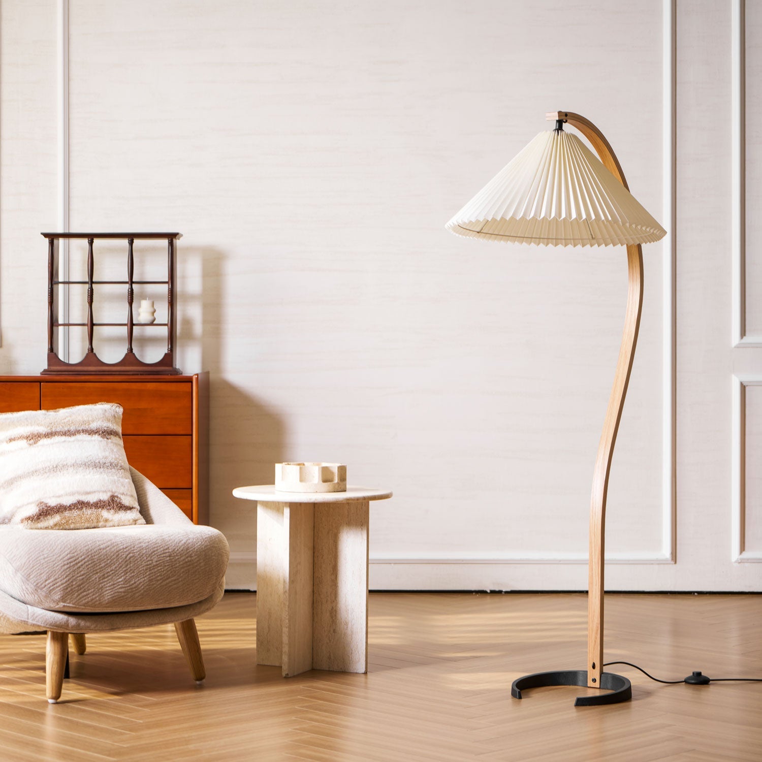 Lampadaire scandinave Roeléco