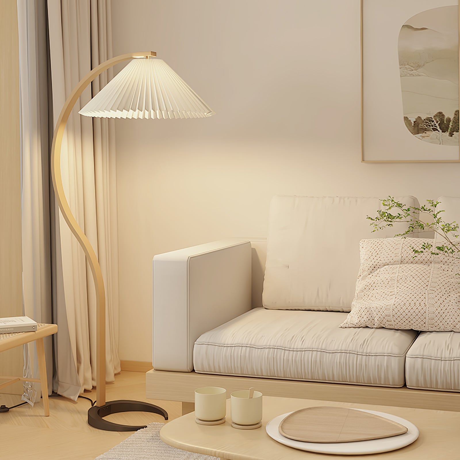 Lampadaire scandinave Roeléco